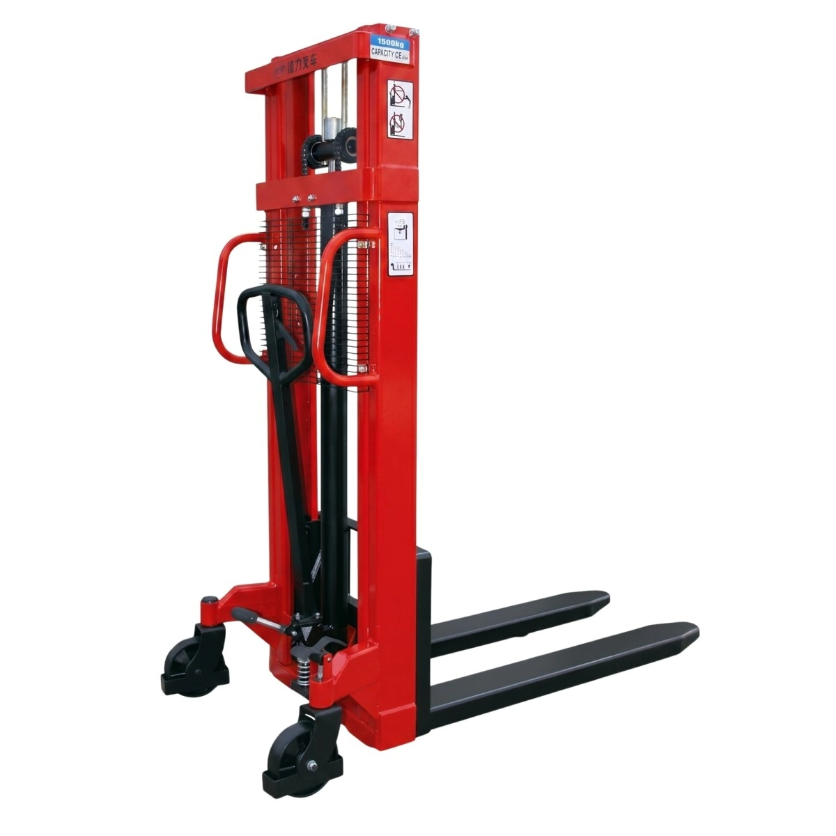 TRANSPALETS 1500 KGx ALTURA  3 MT.